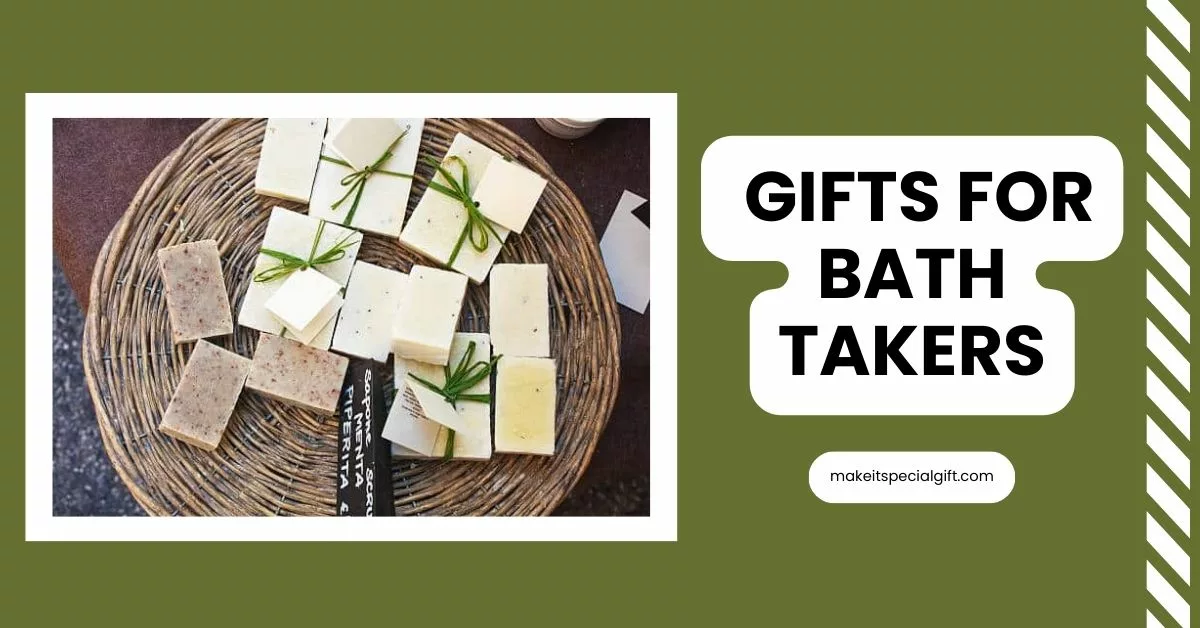 View of homemade soaps in the street market ~ gifts for bath takers
