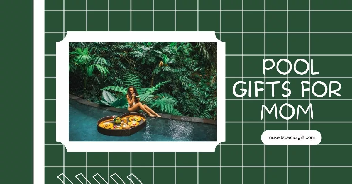 Girl relaxing and eating floating breakfast in jungle pool on luxury villa in Bali. Valentines day or honeymoon surprise. Tropical travel lifestyle. Black rattan tray in heart shape. ~pool gifts for mom