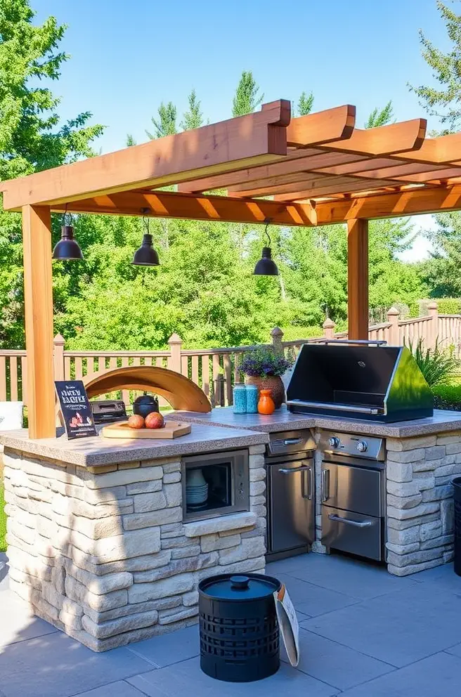 Adventure-Ready Outdoor Kitchen Idea for Weekend Getaways