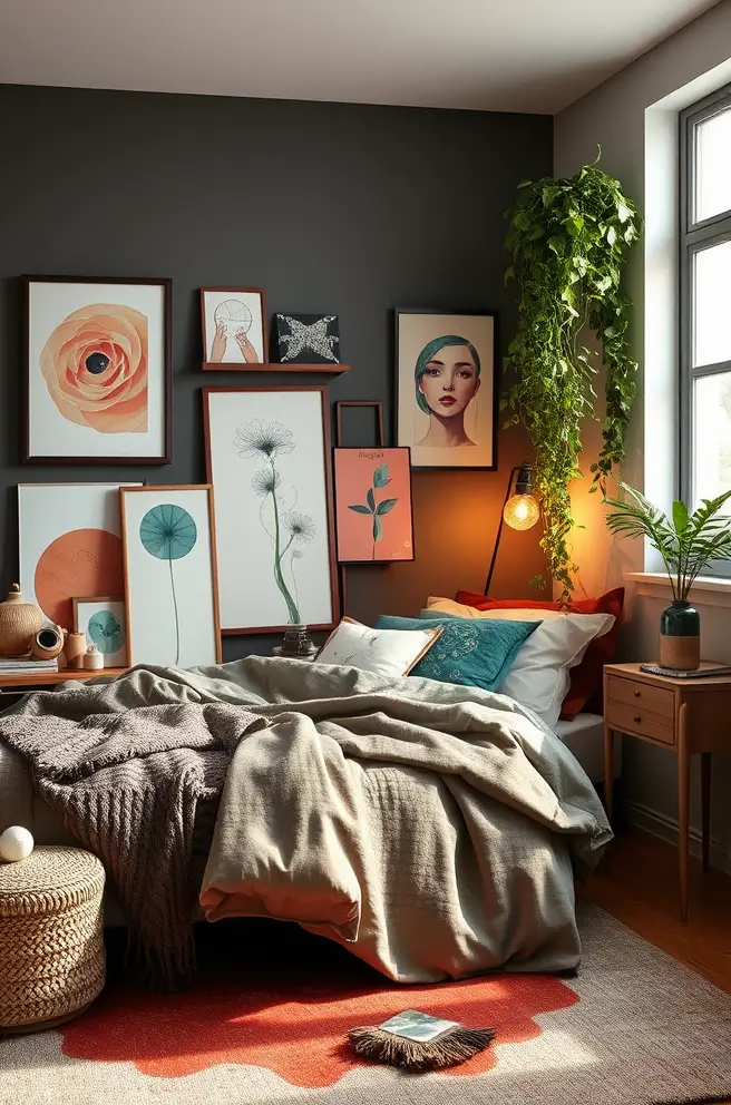 12 Inspiring Bedroom Decor Ideas You’ll Love to Try 13 Artistic Themed Bedroom Decor Idea for Creative Souls