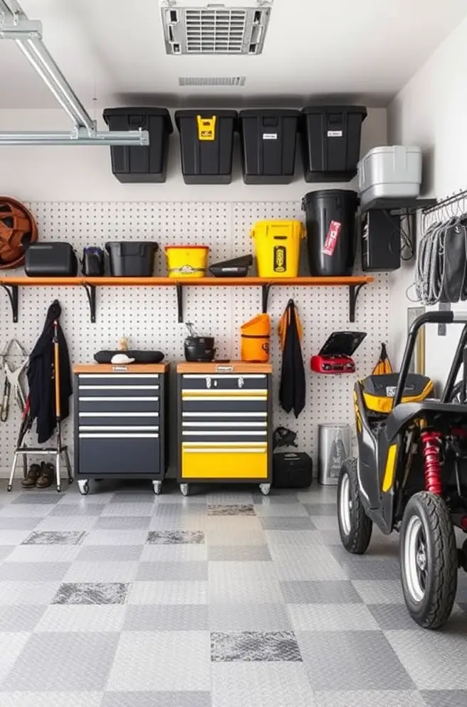 Beautiful Garage Organization Idea to Maximize Your Space