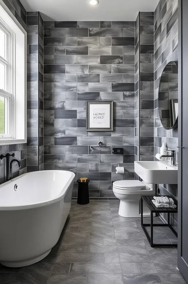 12 Stunning Bathroom Floor Tile Ideas You'll Love 8 Bold Bathroom Floor Tile Idea to Make a Statement