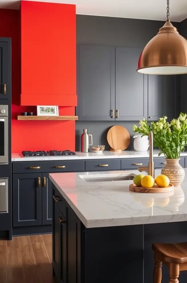 12 Stunning Kitchen Remodel Ideas You’ll Love to Try 6 Bold Color Schemes in Kitchen Remodel Idea That Make a Statement