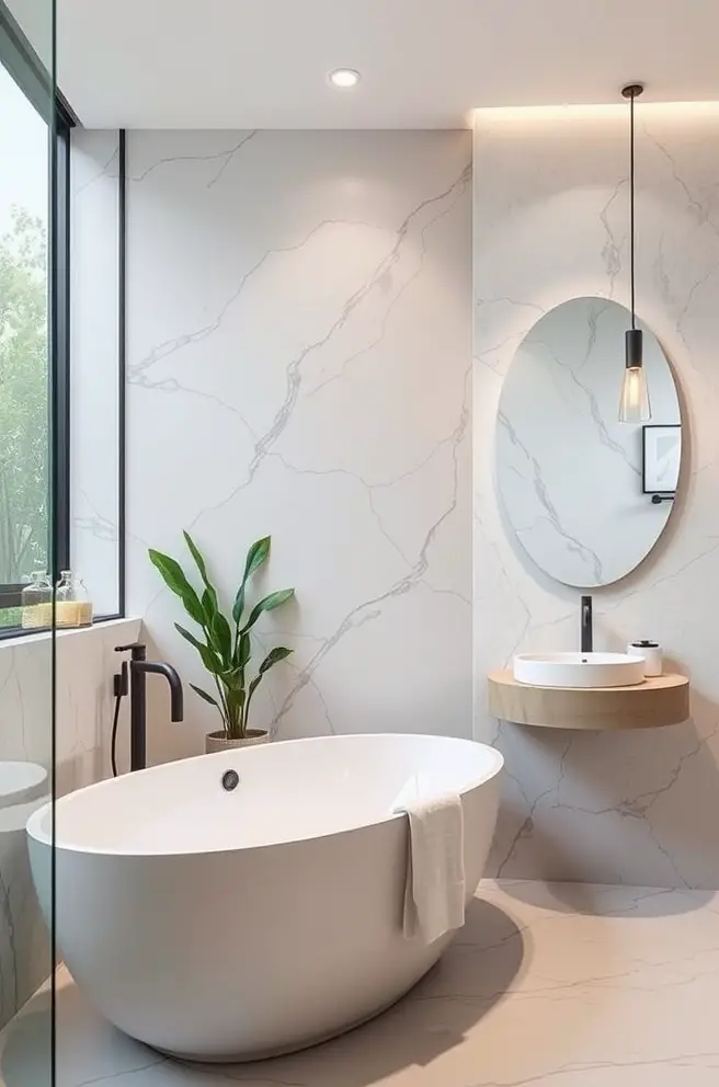 Breathtaking Modern Bathroom Idea to Elevate Your Home Decor