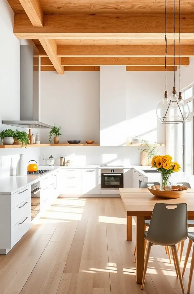 12 Stunning Modern Kitchen Ideas You'll Love 4 Bright and Airy Modern Kitchen Idea with Open Layouts