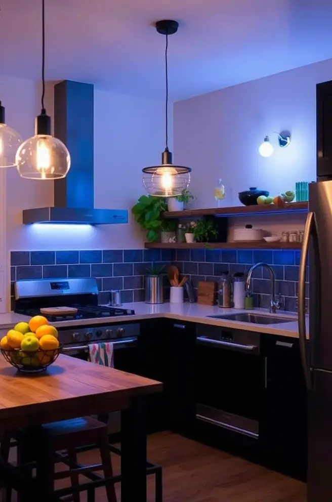 Brighten Up Your Space with Unique Kitchen Lighting Idea