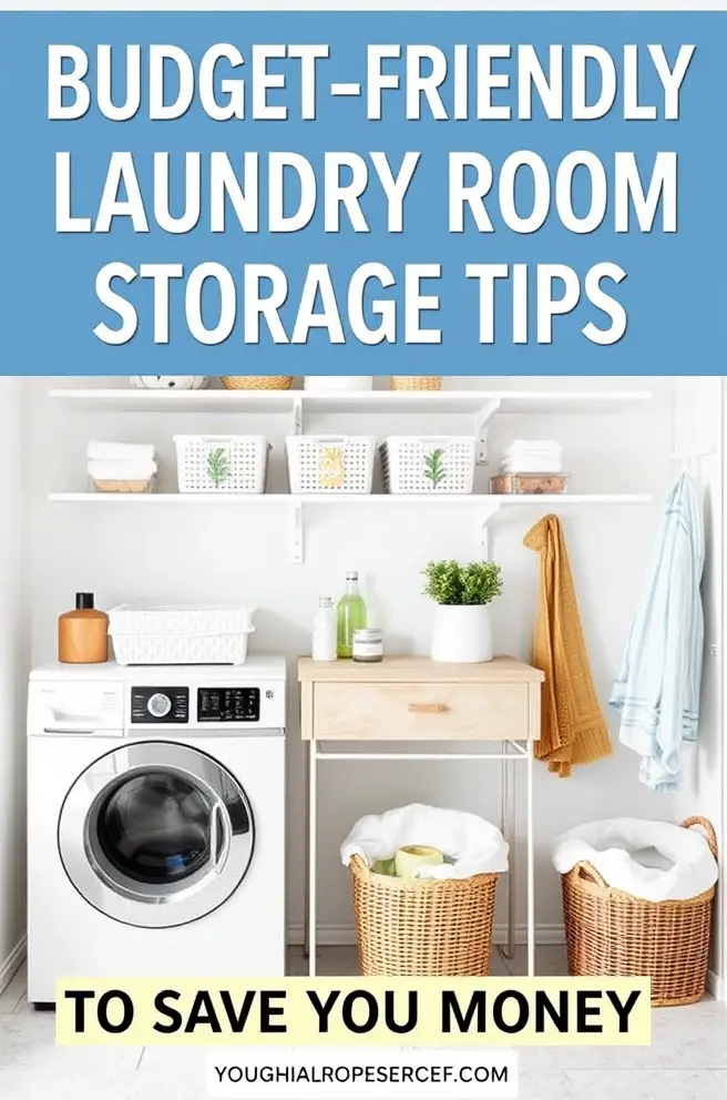 Budget-Friendly Laundry Room Storage Tips to Save You Money