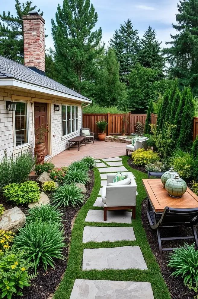 12 Inspiring Landscaping Ideas with Stunning Photo Examples 6 Charming Landscaping Idea to Create Inviting Outdoor Retreats
