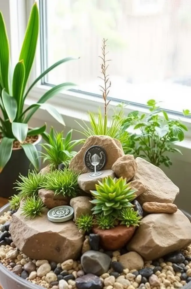 12 Stunning Rock Garden Ideas for Your Home Decor Inspiration 6 Charming Rock Garden Idea to Bring Nature Indoors