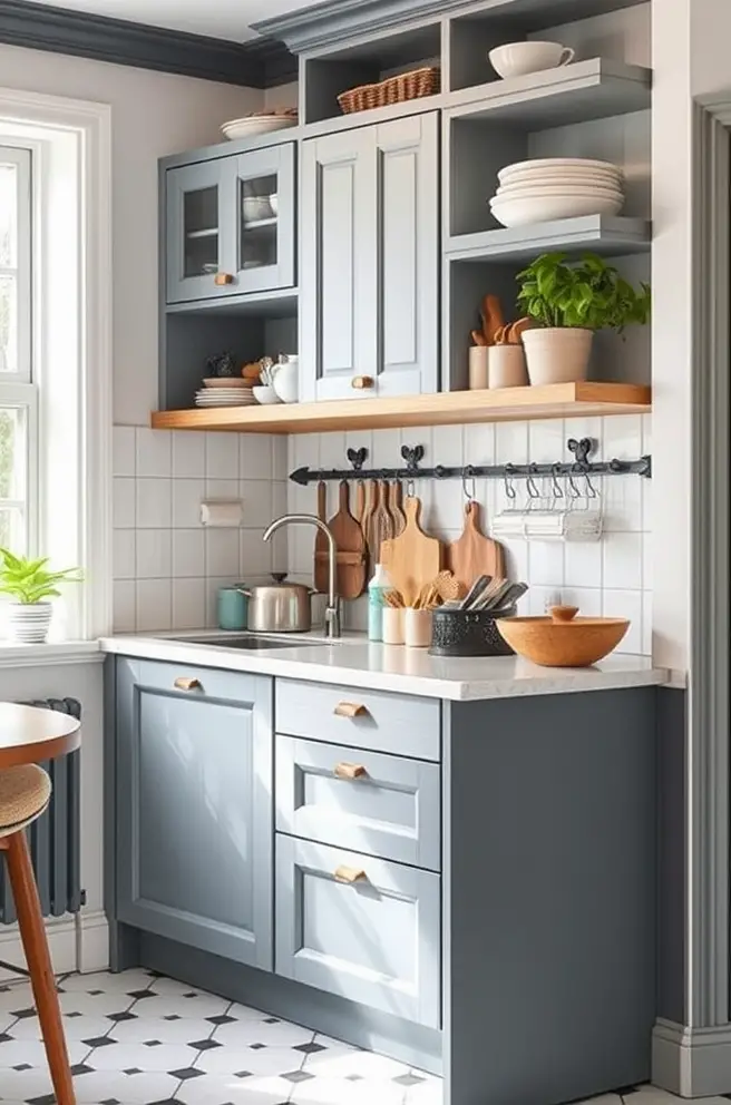 Charming Small Kitchen Idea to Enhance Your Cooking Experience