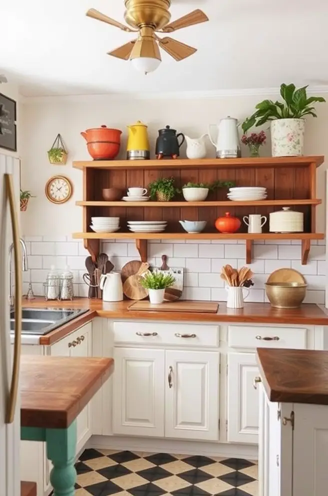 Charming Vintage Kitchen Decor Idea to Add Character to Your Home