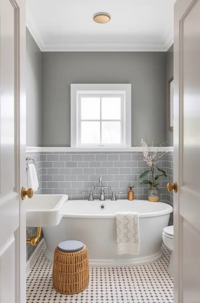 Chic Bathroom Color Idea for a Stylish Upgrade