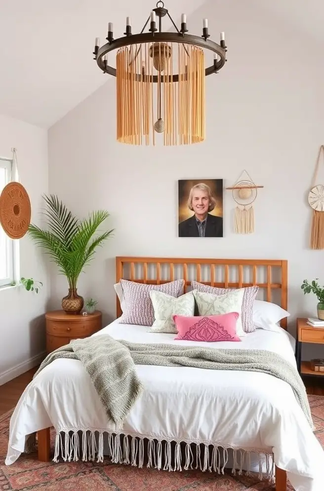 Chic Boho Bedroom Idea that Inspire Dreamy Decor