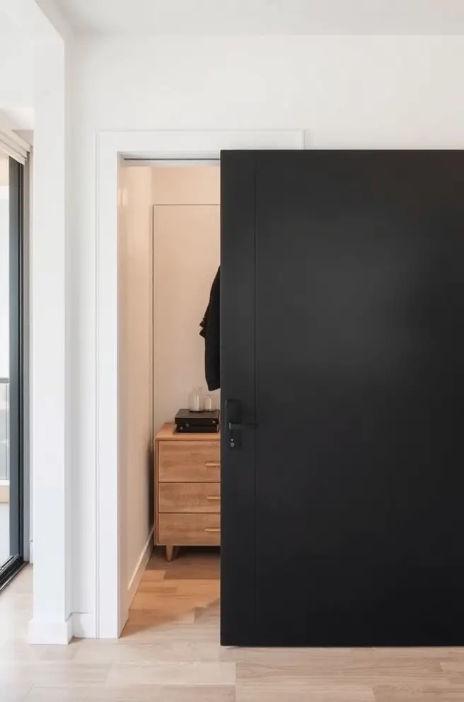 Chic Closet Door Idea for Modern Minimalist Homes