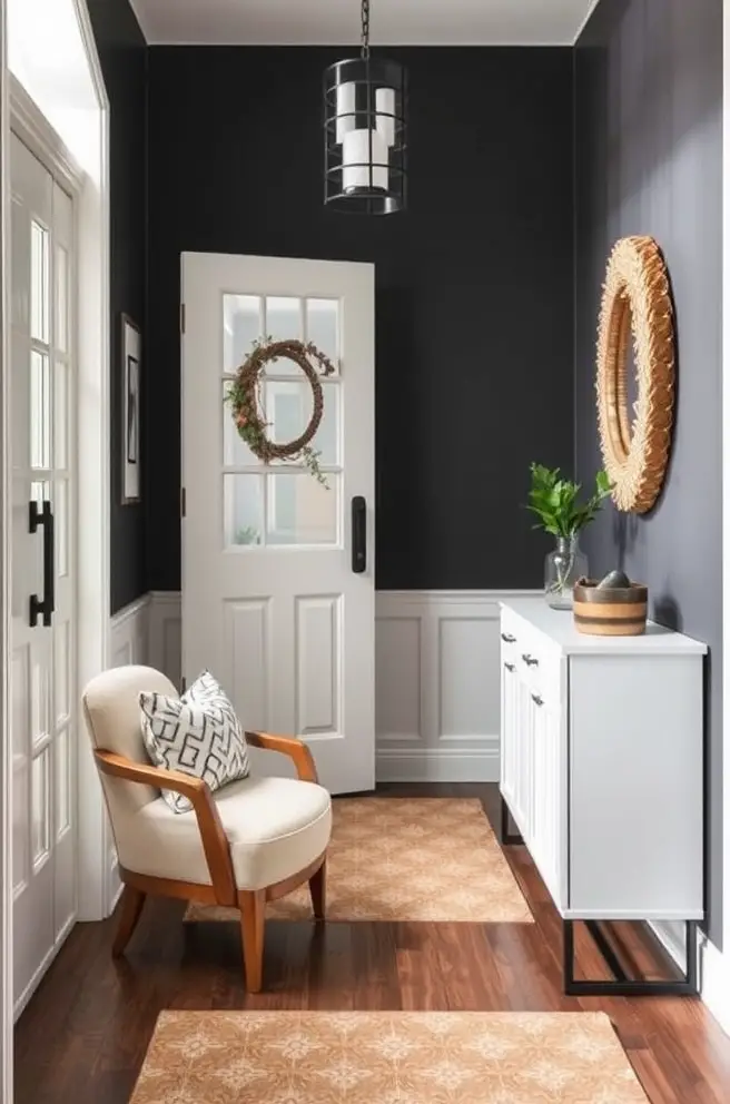 Chic Entryway Idea for a Modern and Inviting Atmosphere