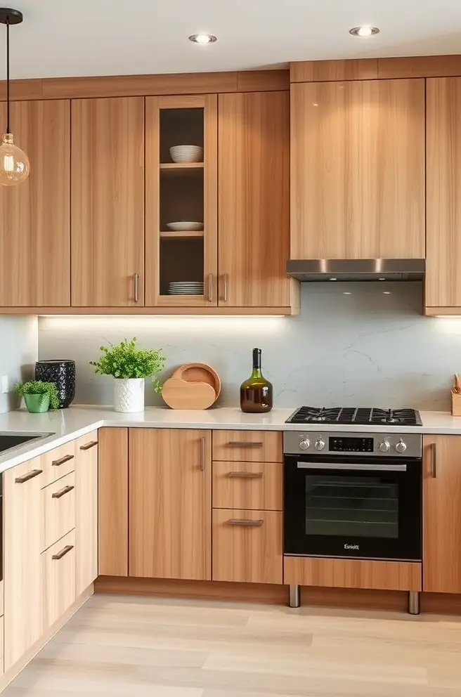 Chic Kitchen Cabinet Idea for a Modern Home Design