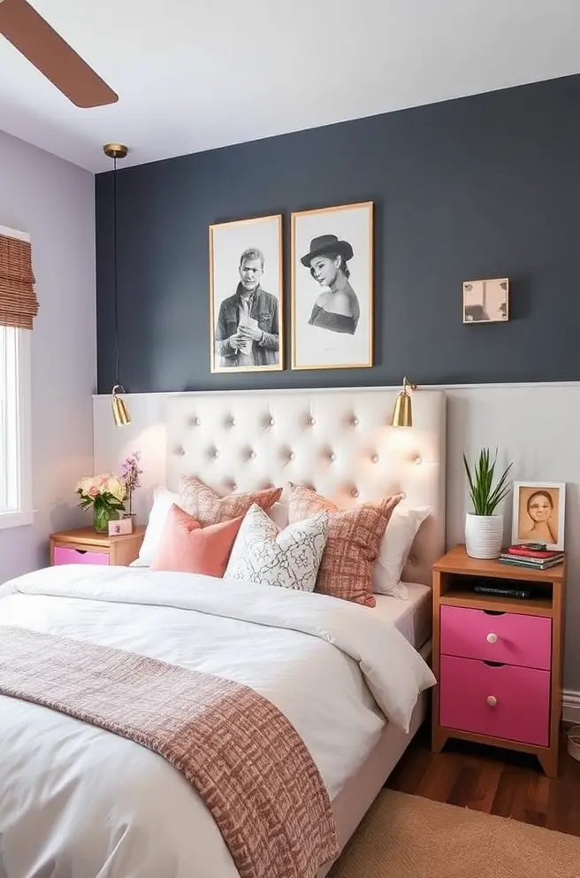 Chic Teen Bedroom Idea for a Trendy Retreat