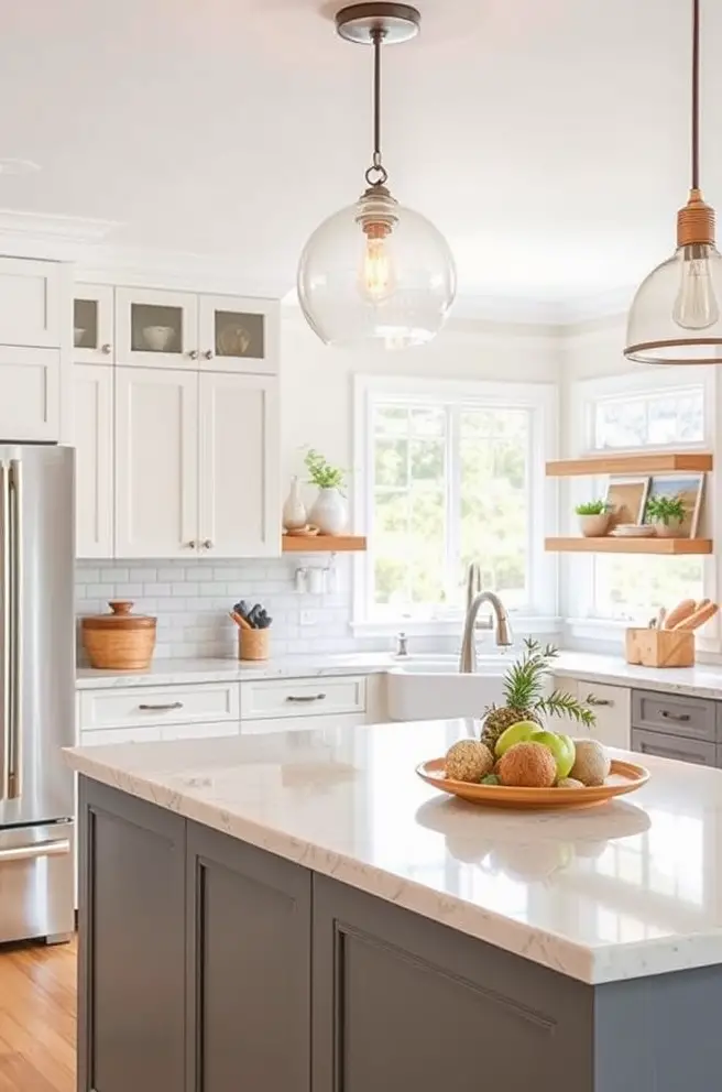 Chic and Functional Kitchen Lighting Idea for Every Style