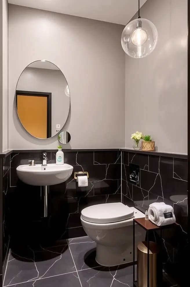 Chic and Modern Bathroom Decor Idea for a Contemporary Look