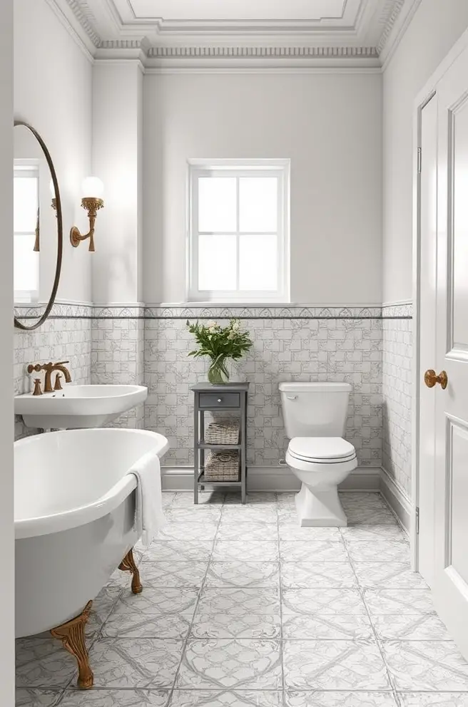 12 Stunning Bathroom Floor Tile Ideas You'll Love 13 Classic Bathroom Floor Tile Idea That Exude Sophistication