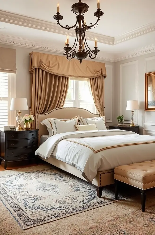 Classic Guest Bedroom Idea for Timeless Elegance