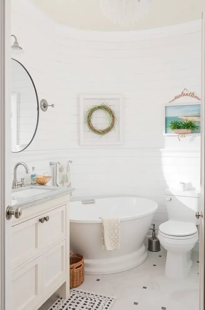 Coastal-Inspired Bathroom Design Idea You'll Love