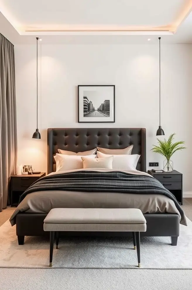 Contemporary Small Bedroom Idea to Elevate Your Style