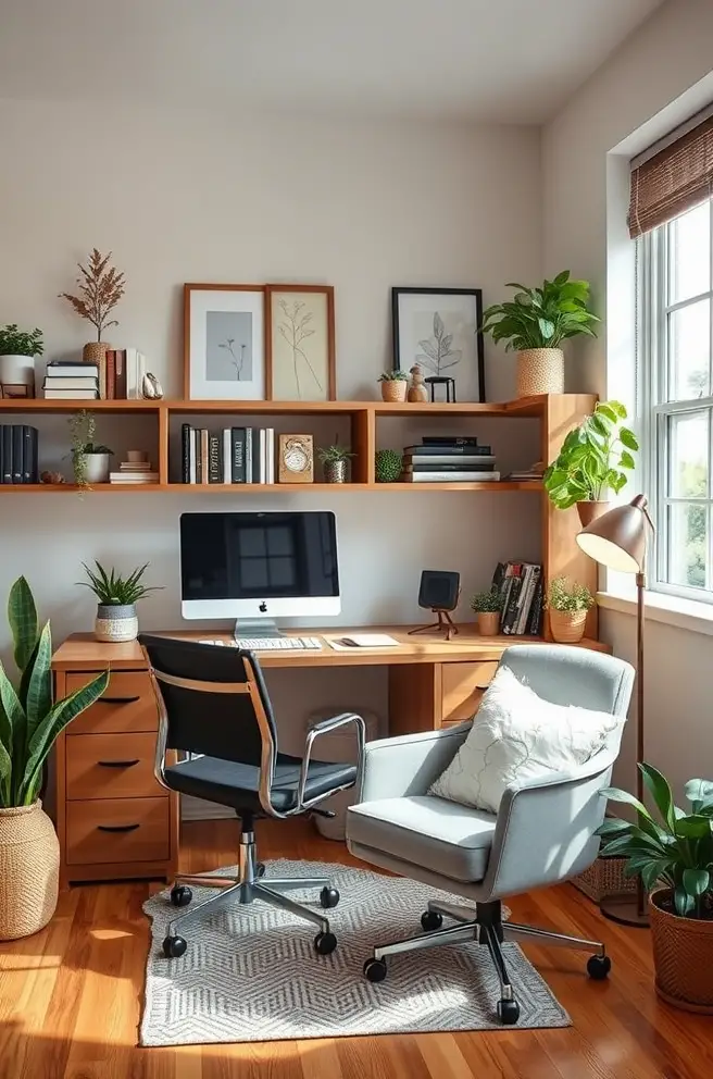 12 Inspiring Home Office Ideas for a Stylish Workspace 5 Cozy Home Office Idea to Make Your Workspace Feel Inviting