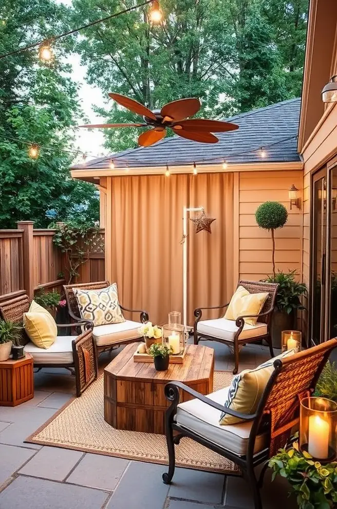 Cozy Patio Idea to Create a Relaxing Outdoor Retreat
