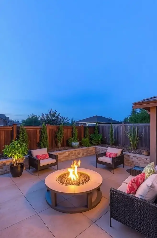 Creative Concrete Patio Idea for a Modern Look