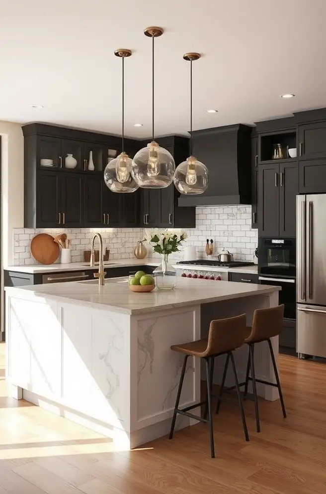 Creative Island Kitchen Layout Idea to Enhance Your Design