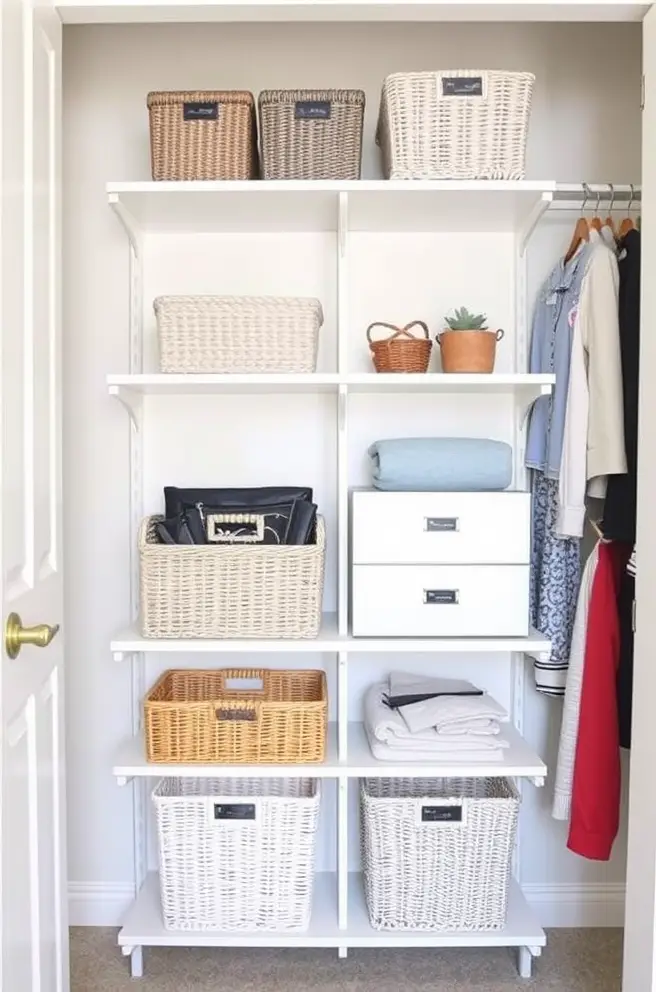 DIY Closet Shelving Idea That Are Budget-Friendly