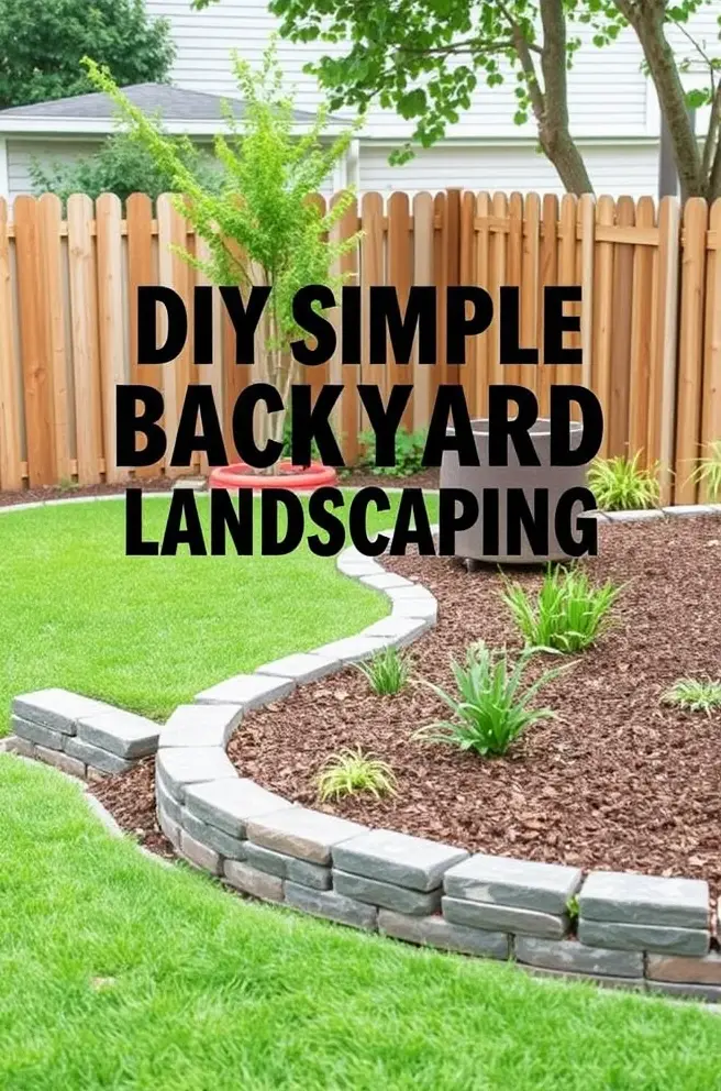 12 Simple Backyard Landscaping Ideas You’ll Love 11 DIY Simple Backyard Landscaping Idea for the Handyman in You