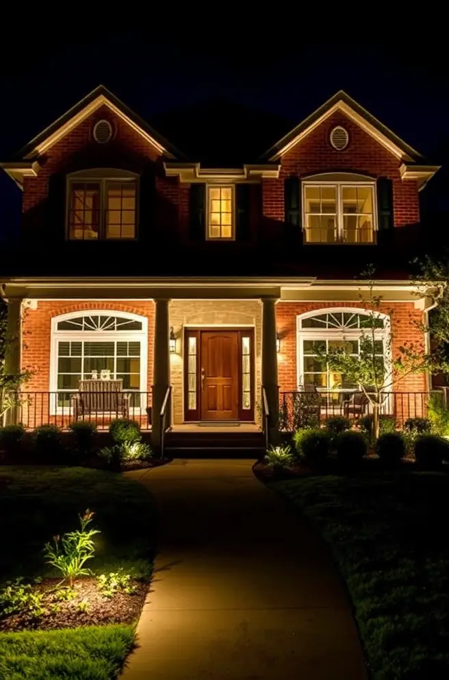 12 Stunning Outdoor Lighting Ideas for Your Home 8 Dramatic Outdoor Lighting Idea to Highlight Your Home's Architecture