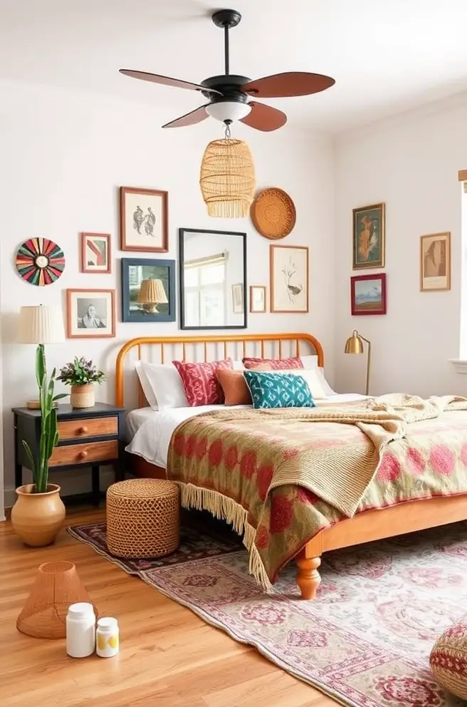 Eclectic Guest Bedroom Idea to Showcase Your Unique Style