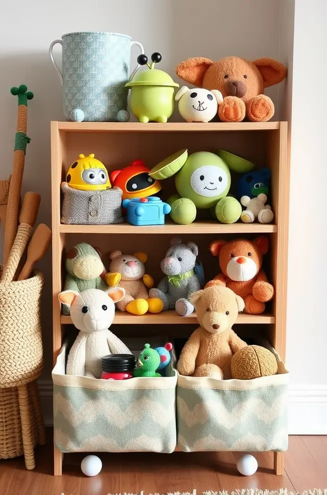 Eco-friendly toy storage Idea that are both practical and sustainable