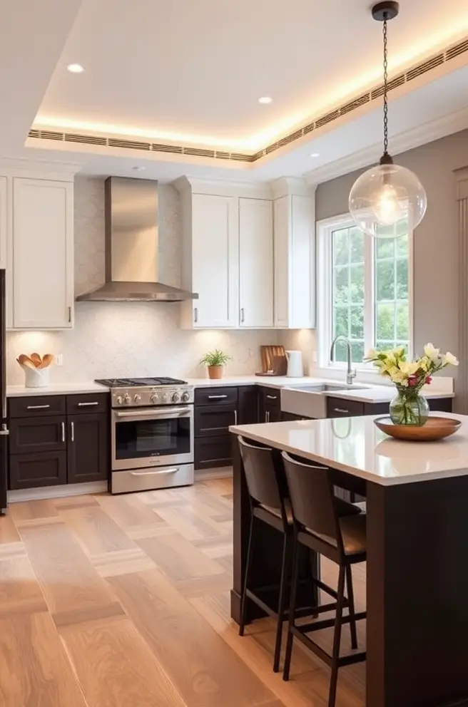 Elegant House Idea for a Modern Kitchen Makeover