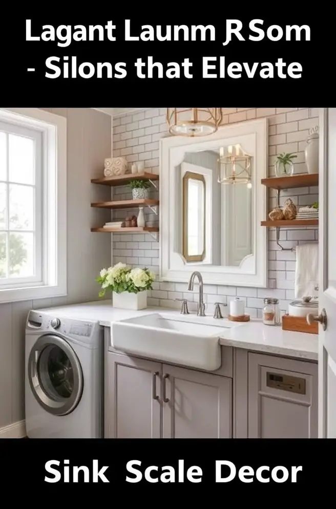 Elegant Laundry Room Sink Options that Elevate Your Decor