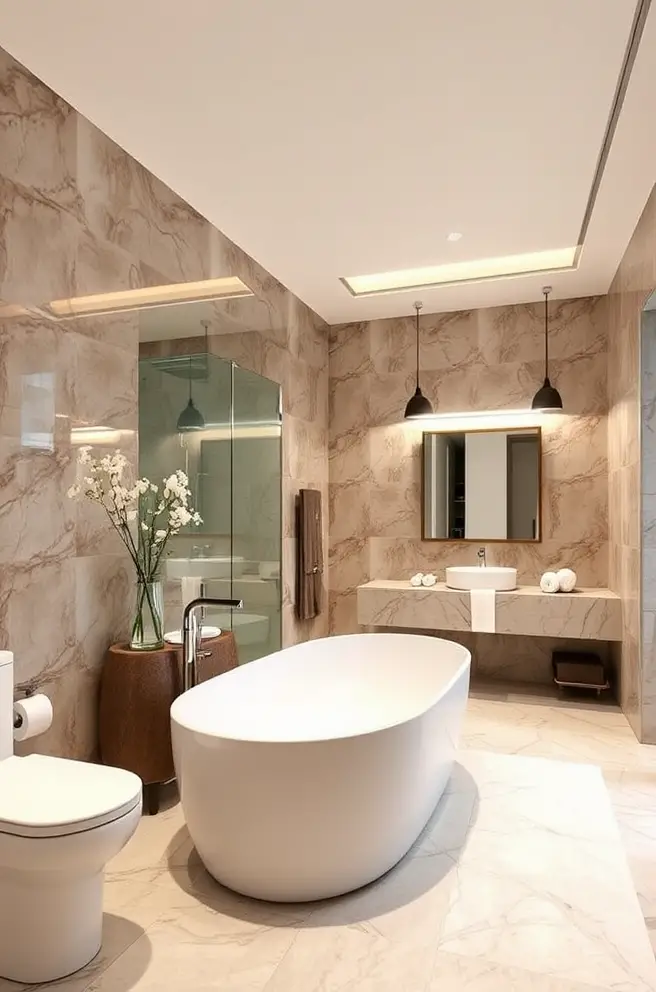 Elegant Modern Bathroom Idea for a Spa-Like Experience