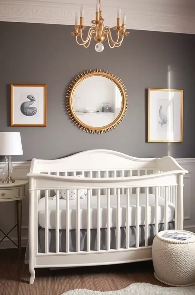 Elegant Nursery Idea to Infuse Sophistication into Baby's Space