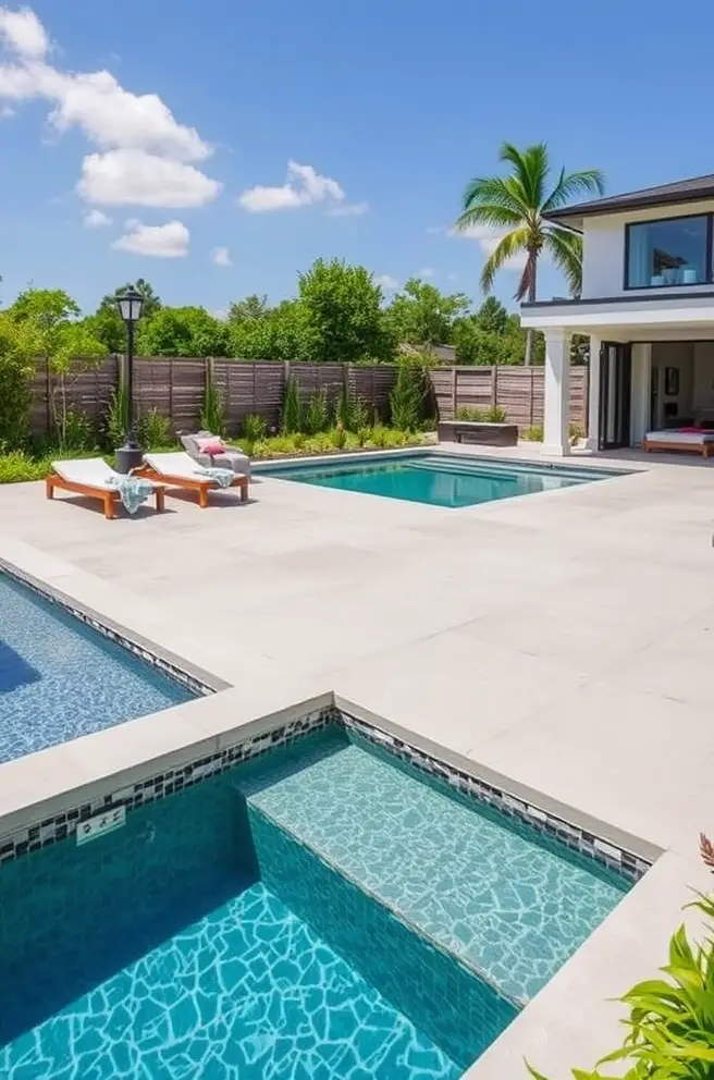Elegant Pool Deck Idea for a Modern Oasis You'll Love
