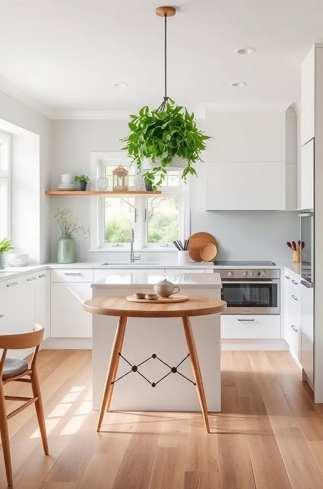 Elegant Scandinavian Kitchen Design Idea to Brighten Your Home