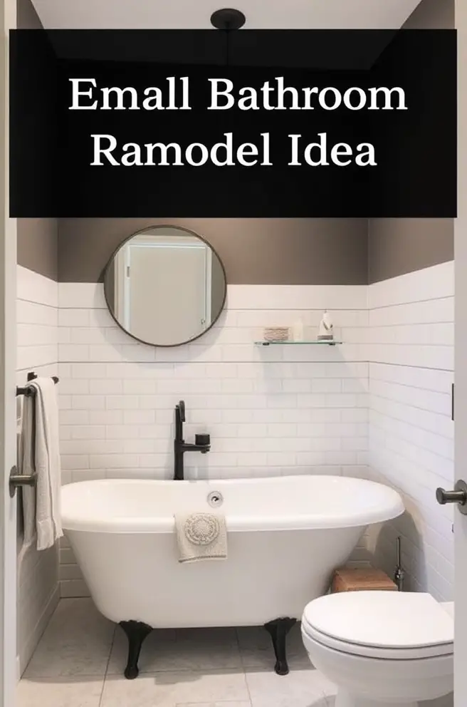 Elegant Small Bathroom Remodel Idea to Elevate Your Design