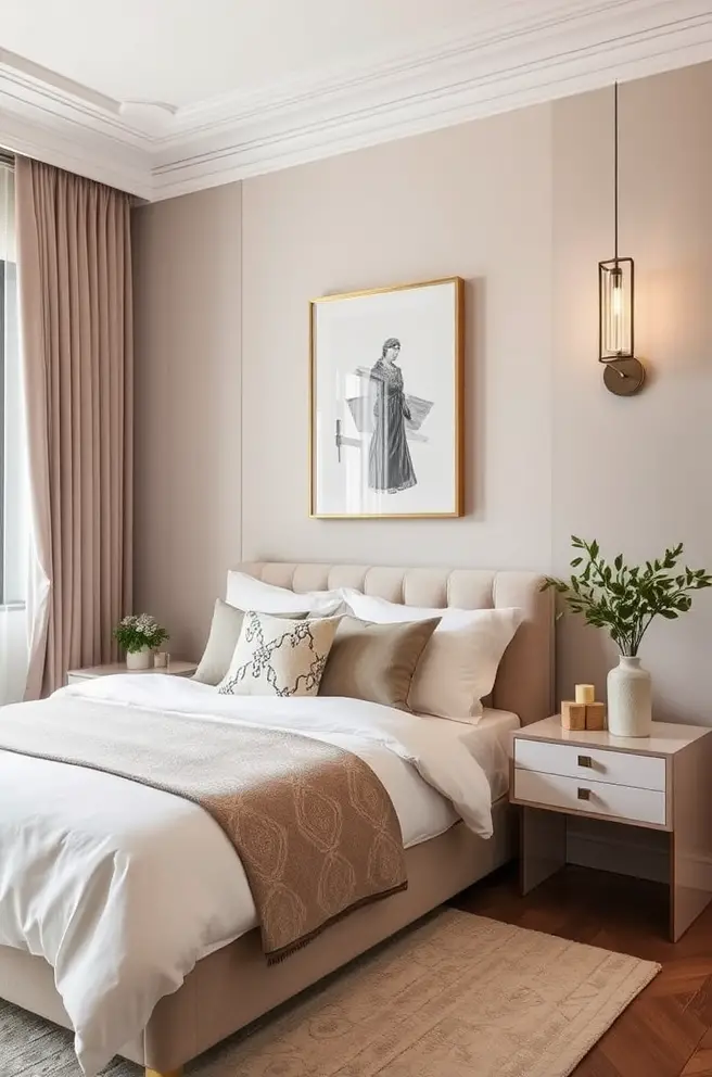 Elegant Small Bedroom Idea to Create a Stylish Retreat