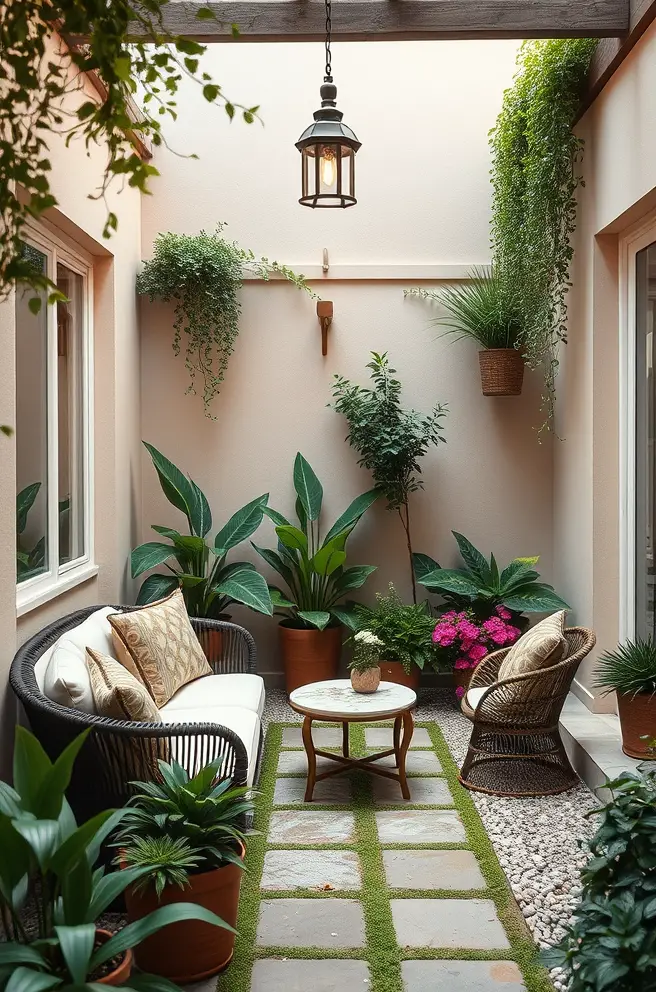 Elegant Small Garden Idea for Cozy Interiors with a Touch of Luxury