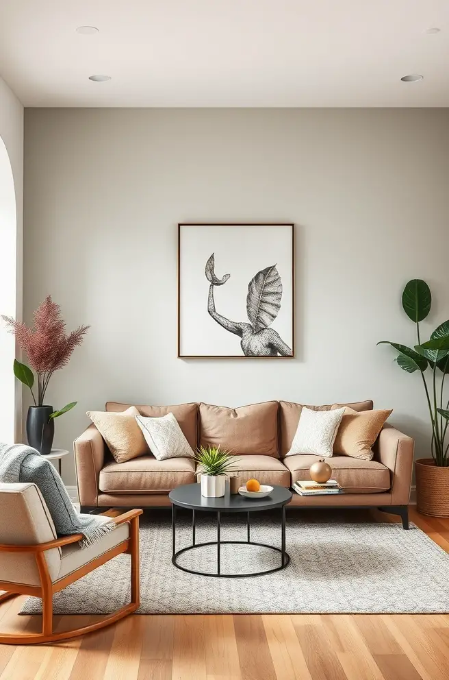Fresh Living Room Color Idea to Embrace Nature