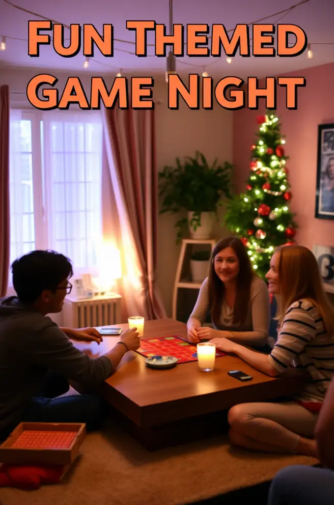 Fun Themed Game Night At Home Date Night Idea