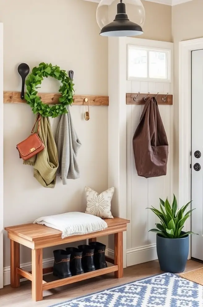 Functional Entryway Idea That Maximize Space and Style