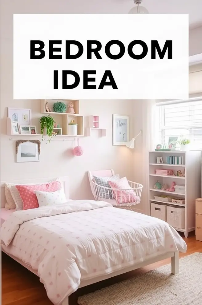 12 Inspiring Girls Bedroom Ideas You’ll Love 13 Functional Girls Bedroom Idea for Maximizing Small Spaces