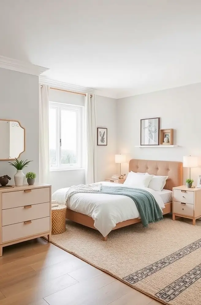 Functional Guest Bedroom Idea to Maximize Space and Comfort